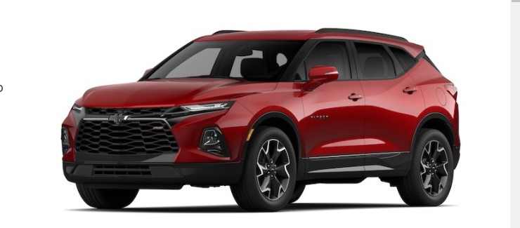 2021 Chevy Blazer New Edition