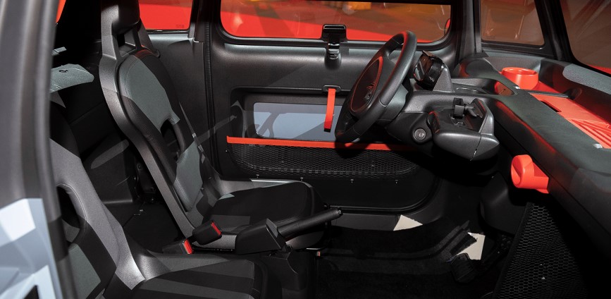 2021 Citroen AMI with new interior layout