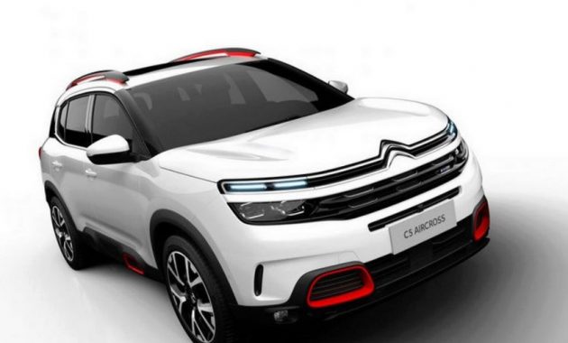 2021 Citroen C5 with new exterior layout