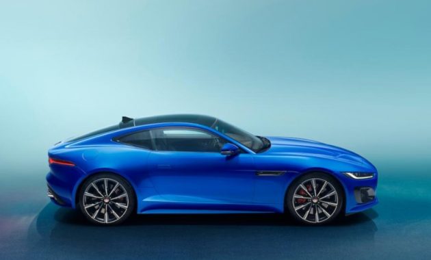 2021 Jaguar F-Type with new exterior layout