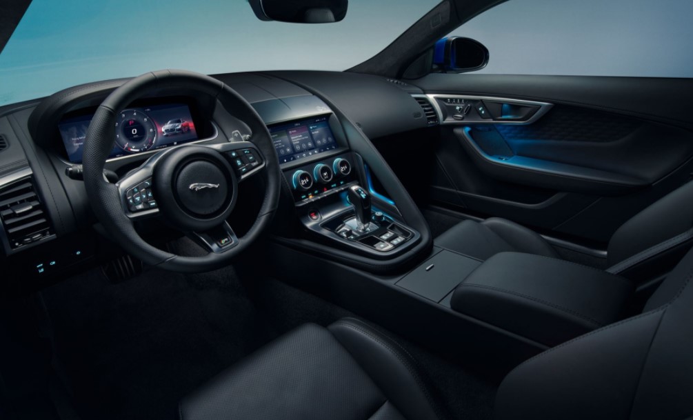 2021 Jaguar F-Type with new interior layout