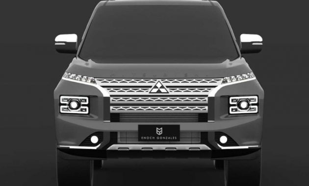 2021 Mitsubishi Pajero Front View