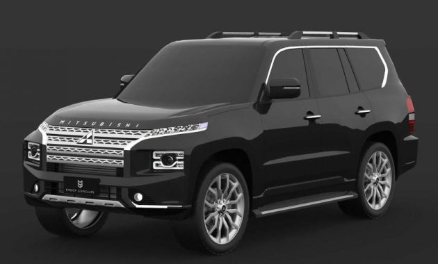 2021 Mitsubishi Pajero New Exterior Design