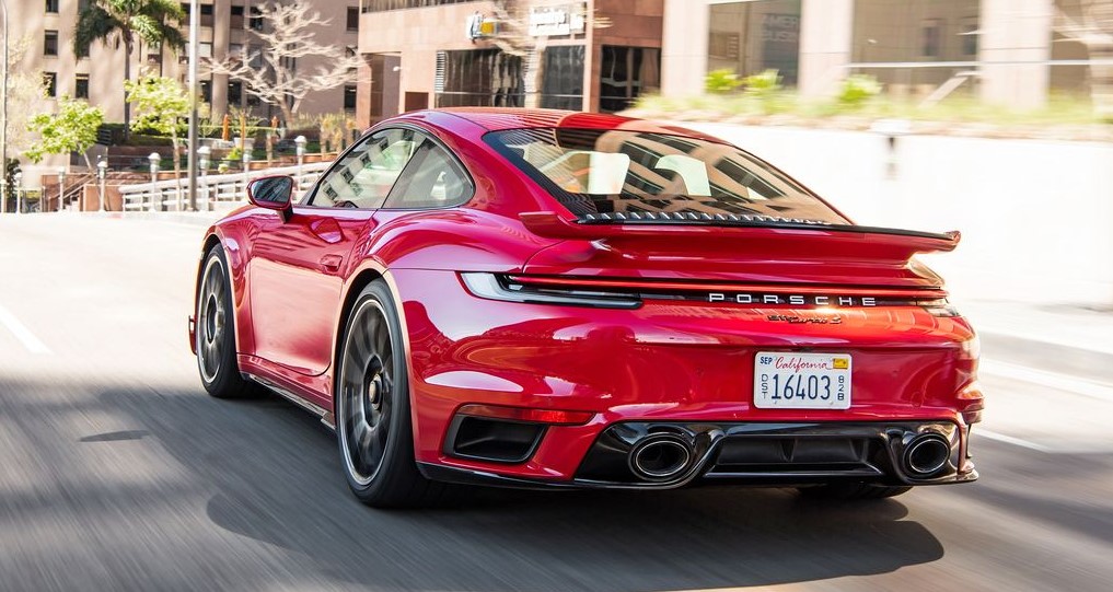 2021 Porsche 911 Turbo S Engine System