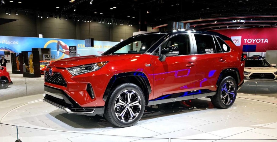 2021 Toyota RAV4 Prime at Auto Show