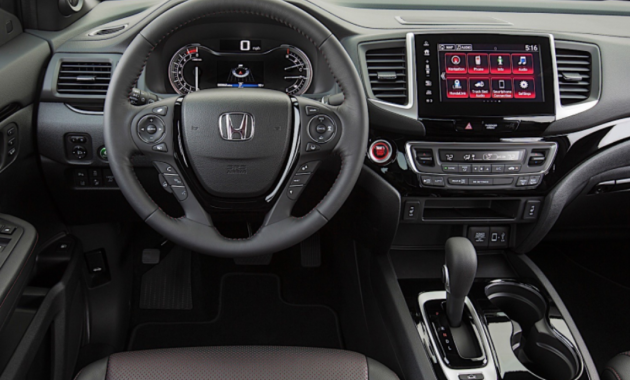 2023 Honda Ridgeline Interior
