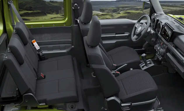 New 2023 Suzuki Jimny Interior